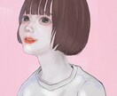 流行りでおしゃれ！厚塗り風で似顔絵イラスト描きます アイコンや配信の画像などに！商標利用も可能です！ イメージ1