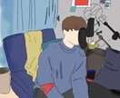 あなたの写真をオシャレなイラスト化します イラスト/似顔絵/プレゼント/デザイン イメージ5