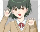 一枚絵イラスト描きます あなたのオリジナルキャラクターやVtuberを描きます イメージ1