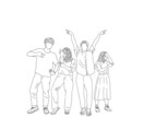 シンプルなアイコン・イラスト描きます 顔や髪型など柔軟に希望応えます！！ イメージ5