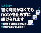note記事を週3回自動投稿します 1500〜2000字の記事と画像を毎週3本作成し自動投稿 イメージ5