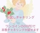 お試しチャネリングします 人気のチャネリングをお試し価格でお受けします イメージ1