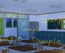 教室、喫茶店、風景など背景描きます ゲームやイラストの背景や、SNSのヘッダーなどに イメージ3