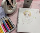 アナログカラー描きます 少女趣味なアナログ絵を描きます！ イメージ1