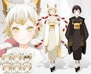 美しさ重視！光を取り入れた一枚画をお仕立てします 立ち絵も可能です◎まずはお気軽にご相談ください✦ イメージ9