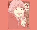 写真の雰囲気をそのままに似顔絵をお描きします アイコンやプレゼントに！動物も描けます！ イメージ4