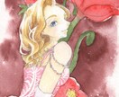 水彩にて宝塚風イラスト描きます ご希望のキャラクター像や似顔絵を描きます！ イメージ1