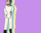 アメリカンで個性的なかわいい似顔絵描きます 〜派手でポップな似顔絵はいかがですか？〜 イメージ3