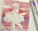 ボールペンイラスト制作します 世界観のあるやわらかな絵が得意です！ イメージ8