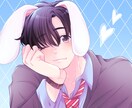 男の子女の子のSNSアイコン描きます 自分だけのアイコンイラストが欲しい方へ。 イメージ10