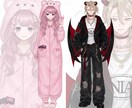 IRIAM / 立ち絵制作致します IRIAM等で使用できる立ち絵の制作、キャラデザを承ります！ イメージ2
