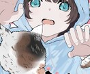 一枚絵・アイコンお描きします オールジャンルで描かせていただきます。 イメージ1