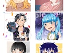 安くてパッと目の引くイラストお作り致します 安い値段で、こだわりのイラストが欲しい方向けです！ イメージ2