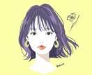 商用化◎オシャレな似顔絵、SNSアイコン描きます ◎SNSアイコン 似顔絵 イラスト グッズ 広告にオススメ イメージ3