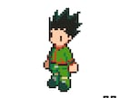 ちまっと可愛いレトロゲーム風ドット絵を描きます あなたのオリキャラを、愛されドット絵に。 イメージ2