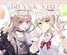 商用◎アニメ・漫画系のアイコン・イラスト作成します 総販売実績160件以上、印象に残る一枚をお届けします イメージ2