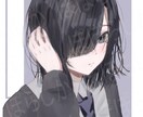 商用◎アイコン・1枚絵・MVイラストを描きます 可愛い優しいイラストからカッコいいイラストアーマー等まで イメージ6