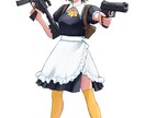 TRPG・IRIAMなどの立ち絵をお描きします 男性、女性、動物キャラに対応します イメージ1
