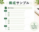 検索意図を分析したSEO記事構成を作成します 競合調査をもとに読まれる記事構成をご提案します イメージ3