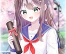 SNSアイコン、一枚絵を描きます Vtuberや歌い手等の活動者様のお手伝いをさせてください！ イメージ5