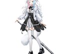 立ち絵を描きます 追加料金なし一律4000円！作画コスト高めキャラ大歓迎！ イメージ2