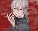 一枚絵やアイコン作成を承ります TwitterなどのSNS用アイコンを作成いたします！ イメージ2