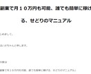 初心者向け！せどりのマニュアル イメージ1