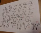 アイヌファベットを売り込みます ひらがなやカタカナでオリジナルのアイヌ風文字を作成します。 イメージ1