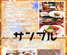 元DTPデザイナーがメニューの制作代行します 文字組み、提供写真を並べるだけなら2000円です。 イメージ4