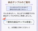 口頭説明・メモから第三者に伝わる資料を作成します 属人化を減らし、誰でも伝わる資料へ整理します イメージ9