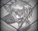 モノクロのアイコン描きます モノクロアイコンはエモい( ´꒳` )低価格で描きます イメージ1