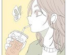 シンプルで綺麗なSNSに映えるアイコン描きます 綺麗な淡い色彩で目を引くイラスト描きます！ イメージ3