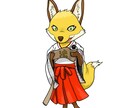 動物のイメージキャラクター・マスコットを描きます お好きな頭身で小物も持たせます！HP・動画・チラシにどうぞ！ イメージ4