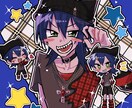 あなただけの可愛いアイコン描きます SNSに使えるポップで可愛いアイコンです！ イメージ4