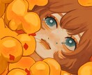 可愛いアイコン用イラストを作成します 目がきゅるきゅるで可愛いアイコンイラストを描きます イメージ2