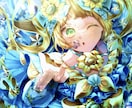 商用◎目を引く1枚絵、ビネットイラストを制作します サムネやMV、グッズ制作を考えている配信者様などへ！ イメージ8