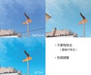 丁寧に！画像の修正・加工を致します 【色調調整・不要物除去・細身加工・モザイク】はお任せ下さい！ イメージ1
