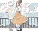 柔らかくてオシャレな、心に届くイラストを作成します 挿絵・結婚式・ファッション・動画・アイコン・プレゼント イメージ3