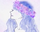 SNS用のアイコンを水彩画風にお描きします 雰囲気のある絵をお届けします！ イメージ5
