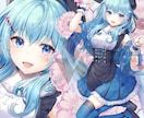 商用込企業実績多数！華やかな美少女イラスト描きます YouTube動画サムネイル、グッズ制作などに！同人OK イメージ3