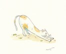やさしい水彩イラスト描きます 淡い色彩で絵本の挿絵のようなイラストを描きます イメージ2