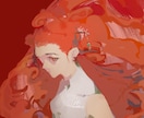 クール・耽美なアイコンイラストを制作します 女の子／男の子／青年／壮年／動物／ファンタジーetc イメージ2