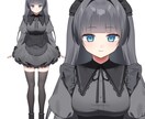 パーツ分け立ち絵制作します 企業実績あり！高クオリティアバターでデビューさせます！！ イメージ2