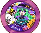 アイコンお描きします 遊び心満載、メダルっぽいアイコンいかがですか イメージ1