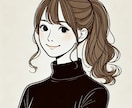 3月限定☆シンプル&おしゃれなアイコン描きます SNSやブログ等におすすめ！有料オプションも無料◎ イメージ1