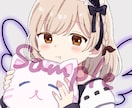 アイコン・ヘッダー描きます TwitterなどSNS用アイコン、ヘッダーに！ イメージ3