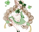 オリジナルキャラクターの一枚絵イラストを制作します あなたの活動のお手伝いをさせていただきます！ イメージ4