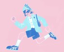 ゆるくてラフなイラスト描いてます 人物や動物、似顔絵などご要望に応じて描かせて頂きます！ イメージ2