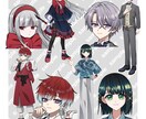立ち絵制作します アニメ塗りでパキッとした見やすい立ち絵イラスト制作します！ イメージ4