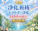 オフライン時対応可能☆祈祷・エネルギー浄化致します 巫女の祈祷部隊としての活躍を活かし解決に導きます イメージ1